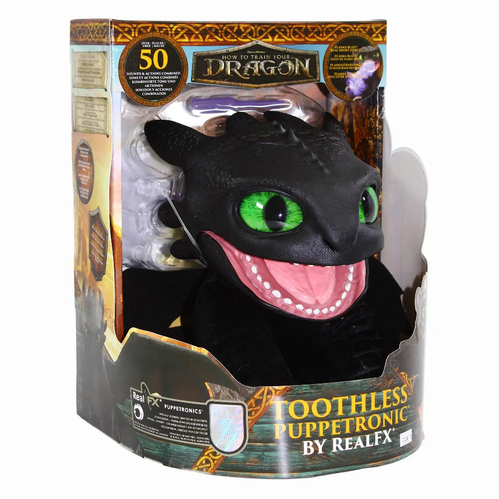 How To Train Your Dragon Real Toothless Puppetronic - Assortments - Bingo
