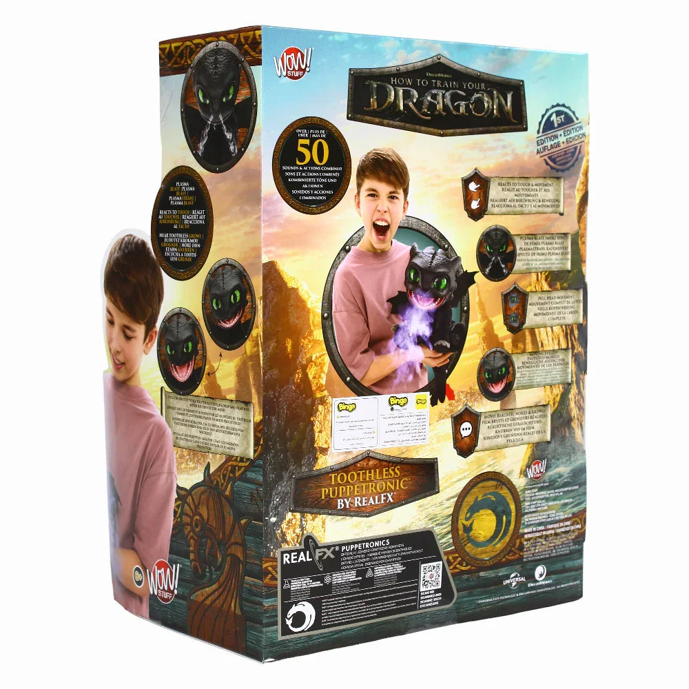 How To Train Your Dragon Real Toothless Puppetronic