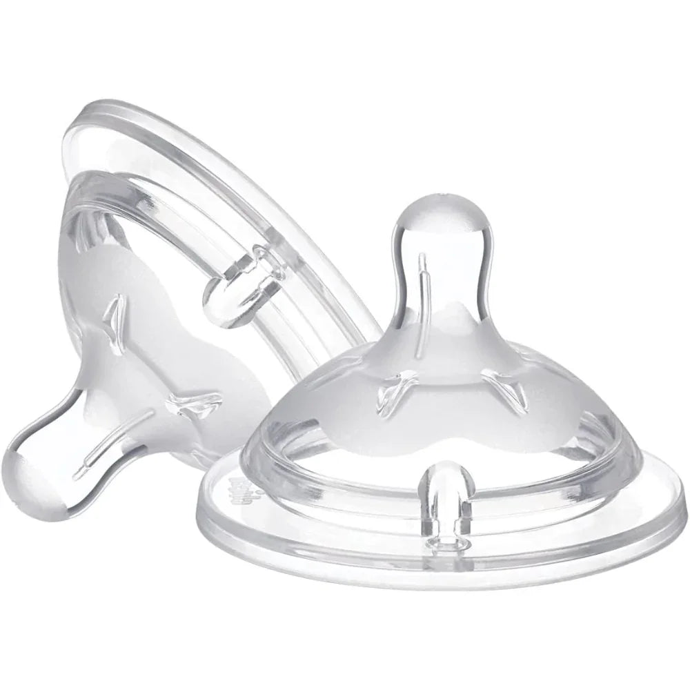 Chicco Natural Feeling Step-up Baby Bottle Teat 2 Pcs 4m+ Adjustable 2 Pc