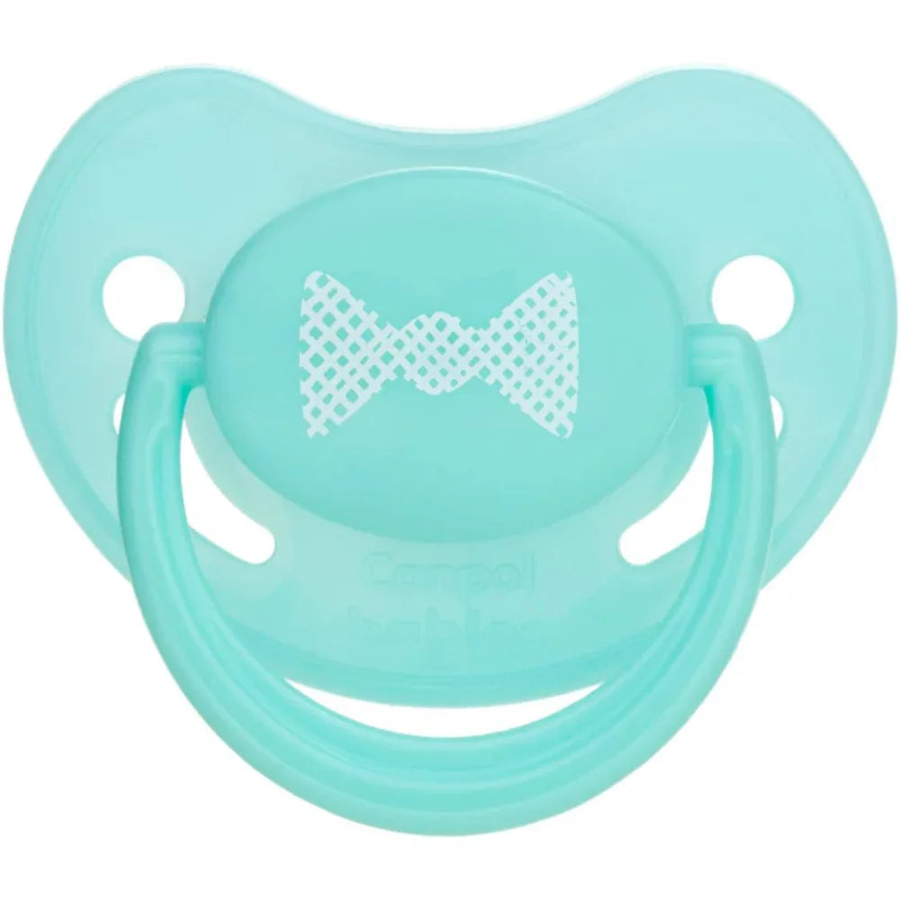Canpol Babies Silicone Angled Soother 6–18 Months – Aqua