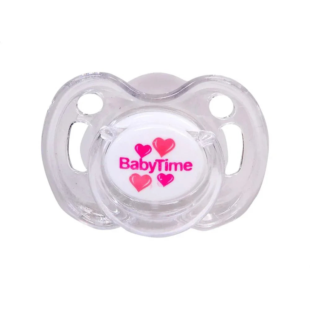 Baby Time Pacifier with Cap – Size 3  Candy Design