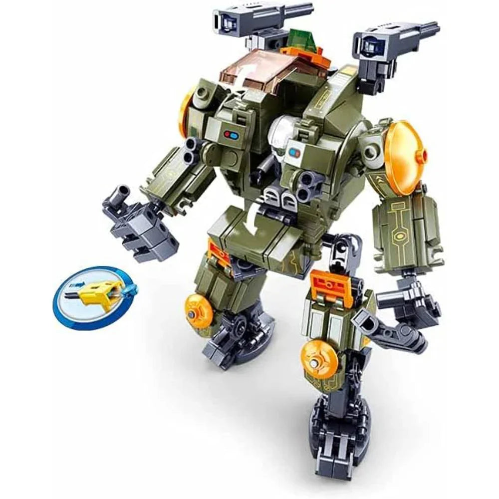 Sluban Atomic Uprising Storm Dire Wolf Assult Robot Building Blocks Set - 353 Pcs