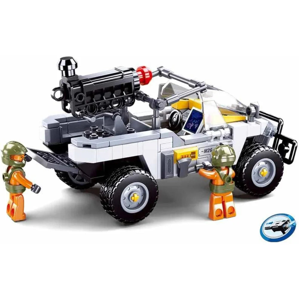 Sluban Atomic Fire Rain Storm Annihilation Operation Building Blocks Set - 300 Pcs