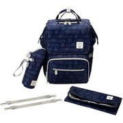 LeQueen Diamond 8th Special Edition Soft Waterproof Diaper Bag - Blue