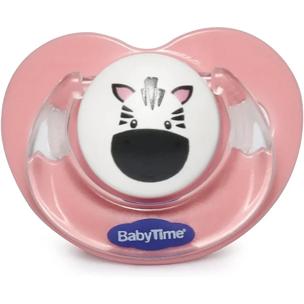 Baby Time Silicone Soother – Pink