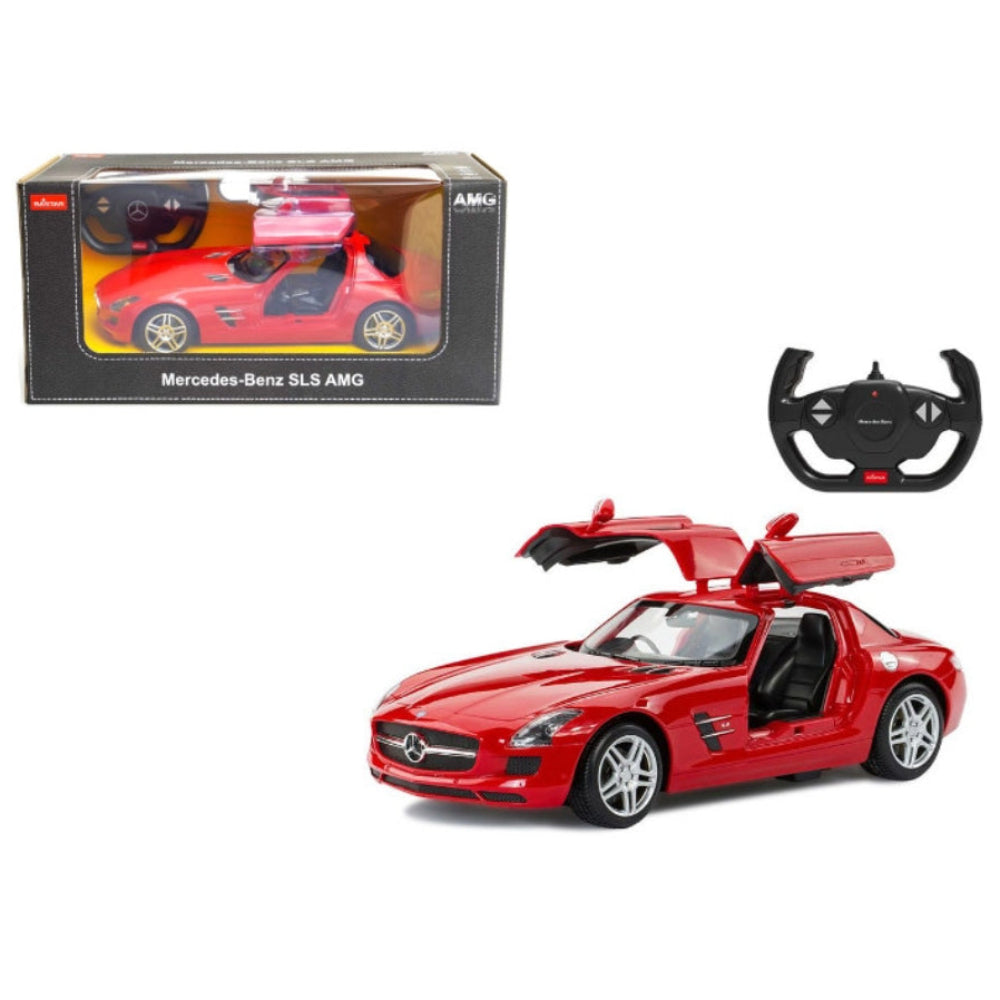 Rastar 1:14 Scale RC Mercedes-Benz SLS AMG – Red
