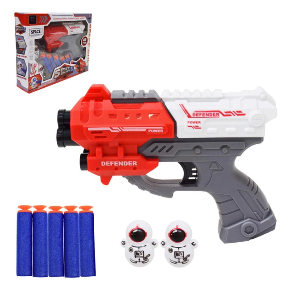 "Space Sniper" Foam Dart Blaster Set + 5 Bullets - Toys - OKO