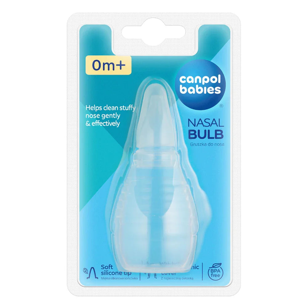 Canpol Babies Silicone Nasal Bulb with Soft Tip - Baby Essentials