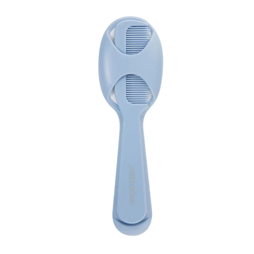 Canpol Babies Newborn Hair Brush & Comb Set – Blue