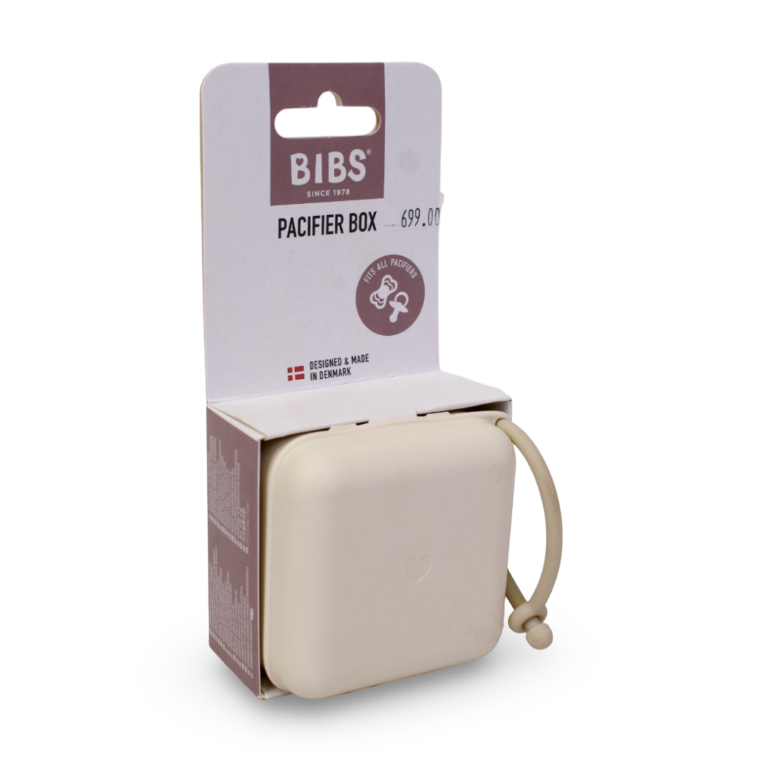 BIBS Pacifier Box Ivory