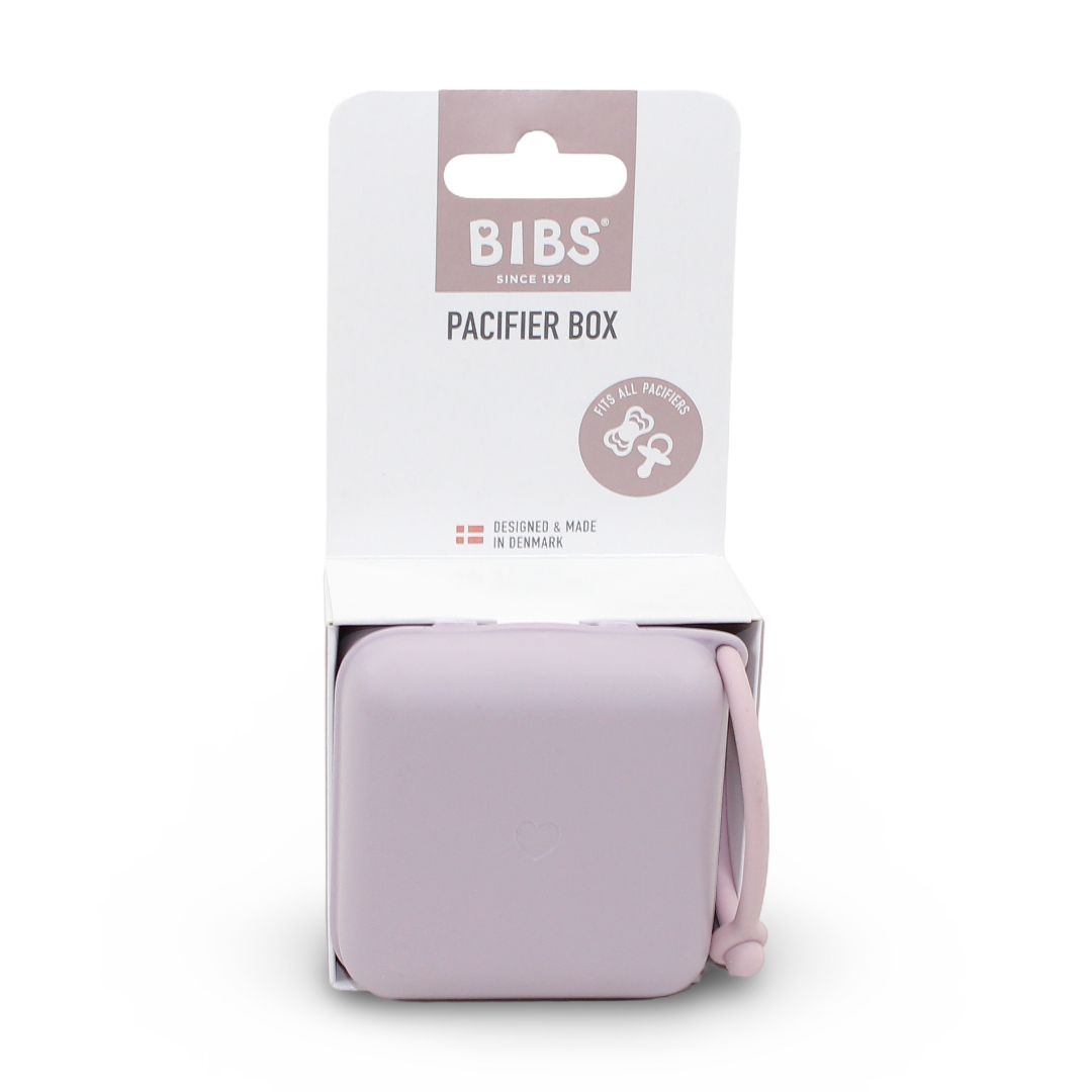 BIBS Pacifier Box – Dusky Lilac - Baby Essentials
