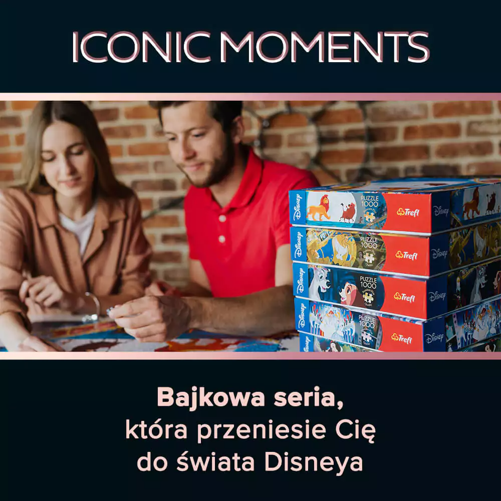 Trefl Puzzle Premium Plus Quality – Beauty and the Beast 1000 Pcs