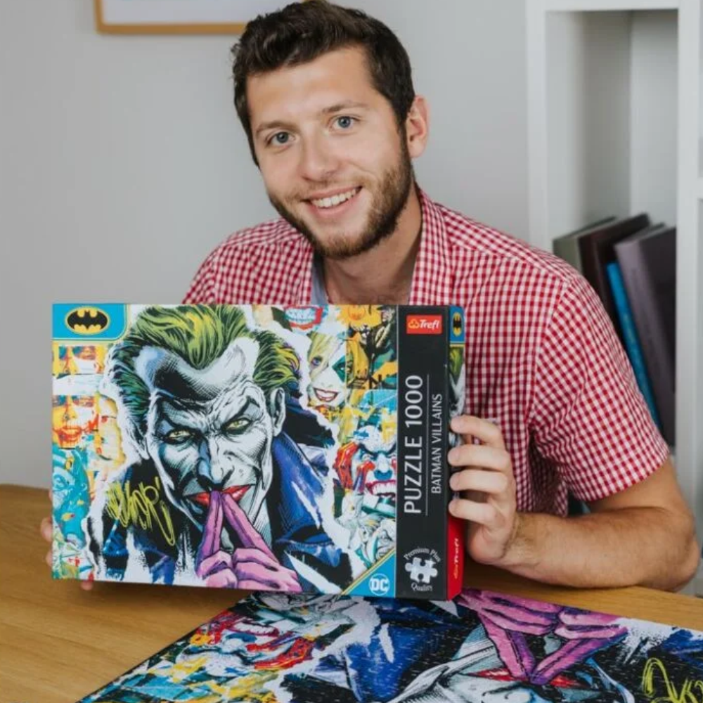 Trefl Puzzle Premium Plus Quality – Batman's Villain Joker 1000 Pcs