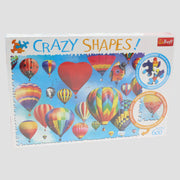 Trefl 600-Piece Crazy Shape Jigsaw Puzzle – Colorful Balloons