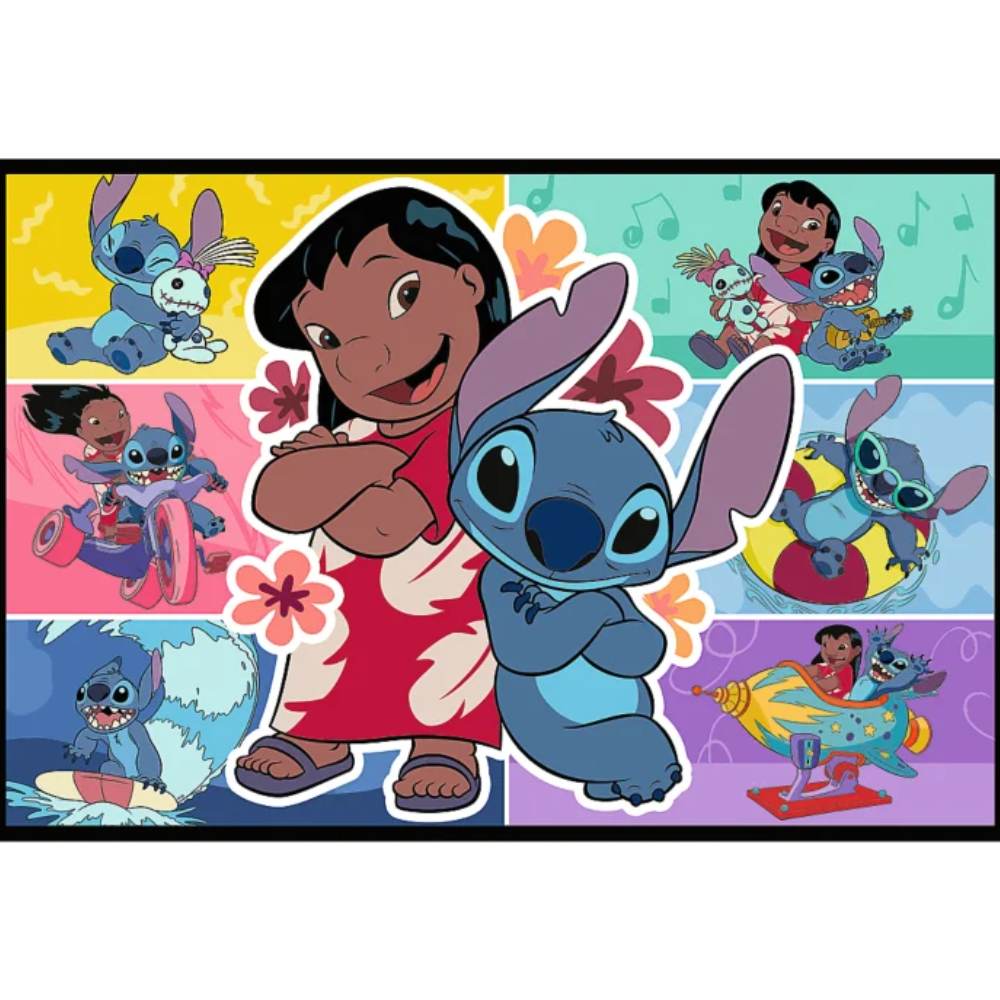 أحجية Trefl Lilo & Stitch – 2 × 200
