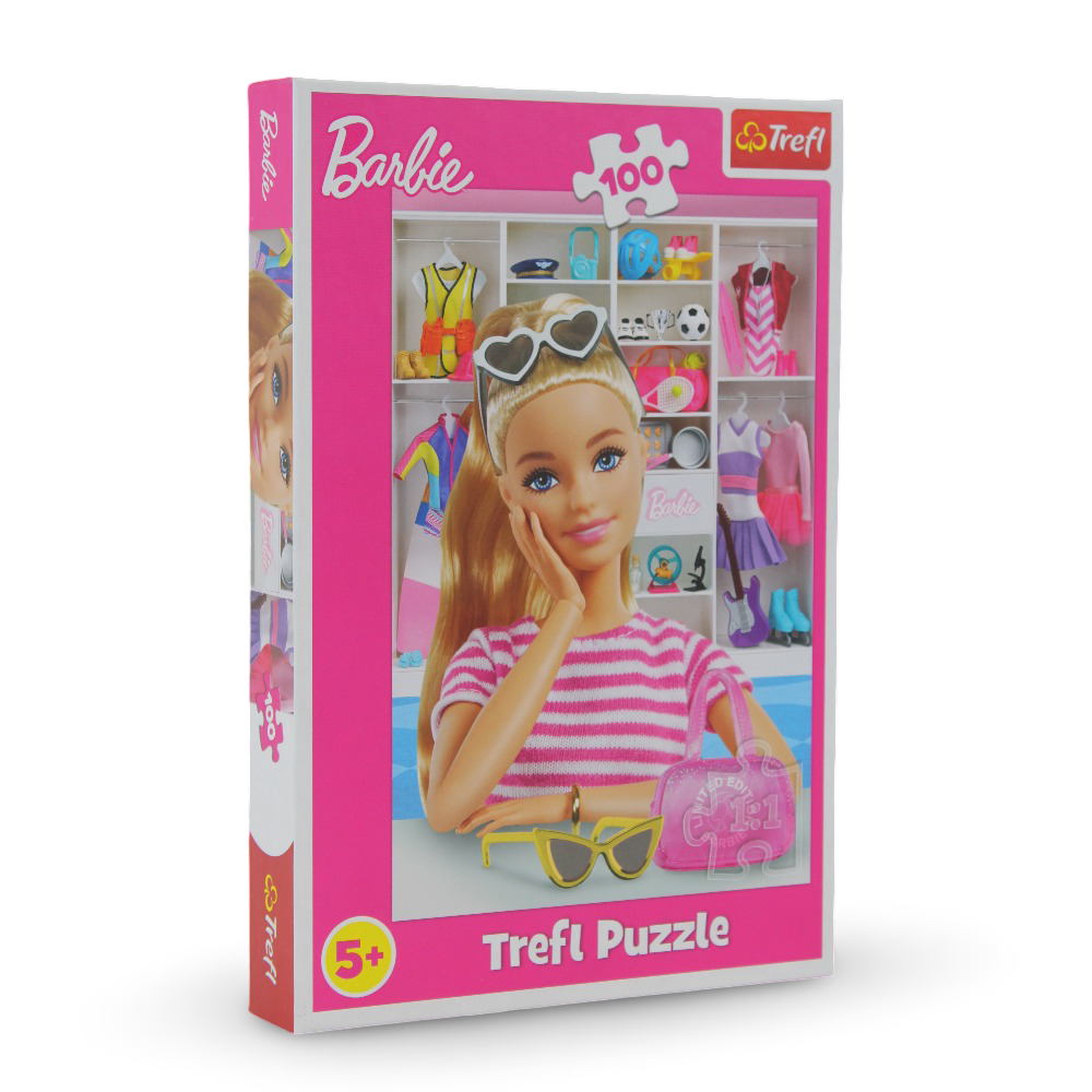 Trefl Barbie Jigsaw Puzzle – 100 Pcs - Toys