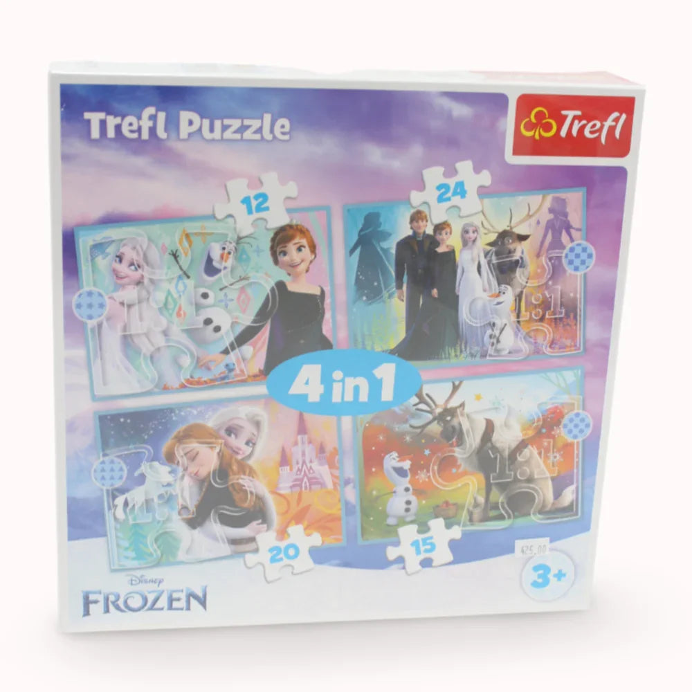 Trefl 4in1 The Amazing World Of Frozen Puzzle - Toys