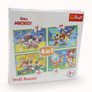 Trefl 4in1 Mickey Mouse Among Friends Puzzle