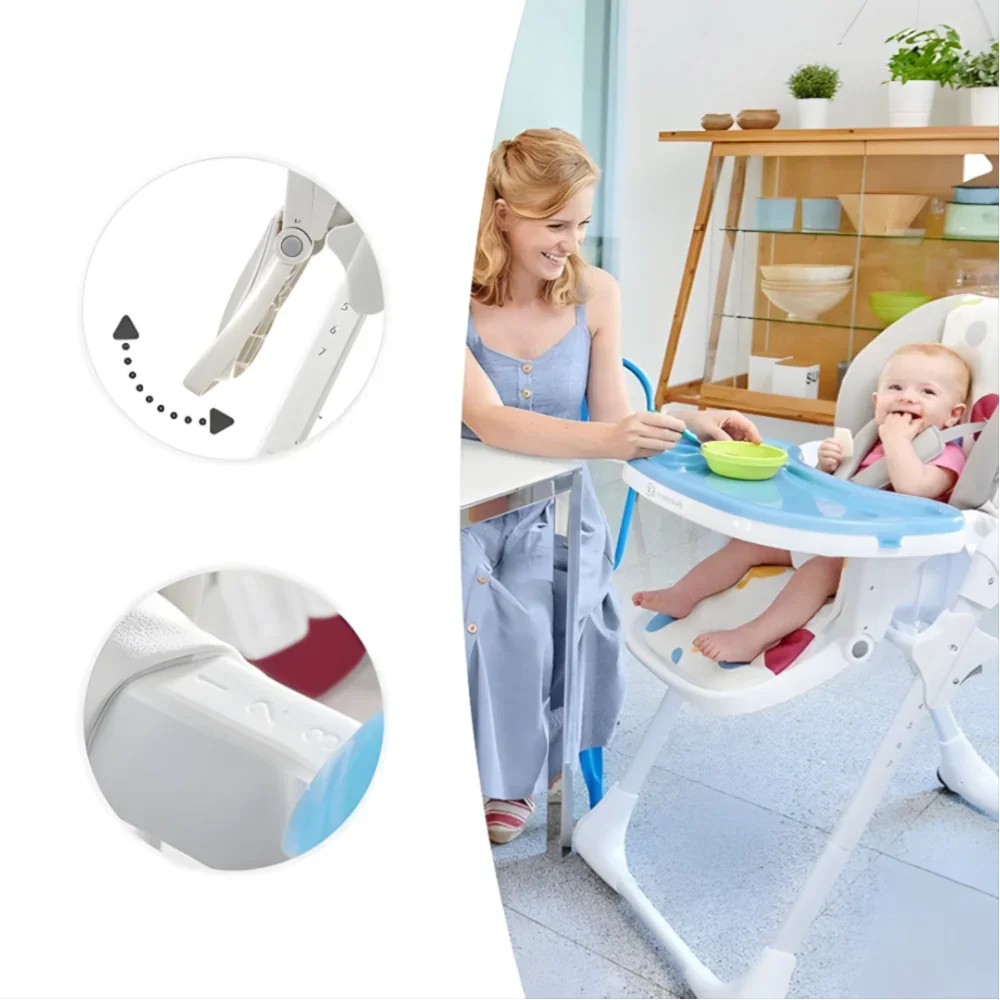 Kinderkraft Lastree 2in1 Wood High Chair