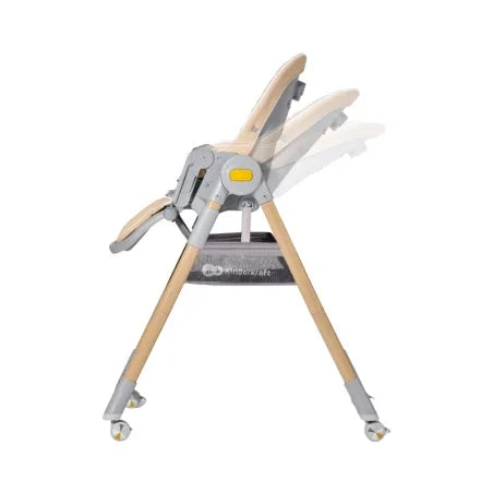 Kinderkraft – Lastree 2-in-1 High Chair – Wood