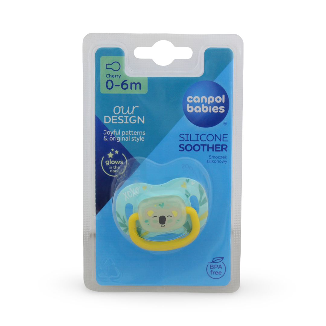 Canpol Babies Silicone Soother 0-6m – Exotic Koala Print