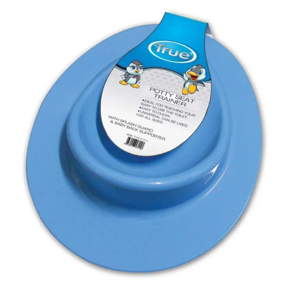 True Baby Soft Toilet Seat – Blue - Baby Essentials