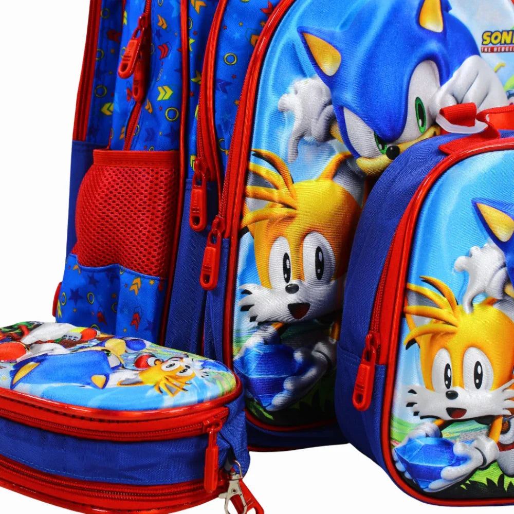 Sonic the Hedgehog School Set - 18 Inches
