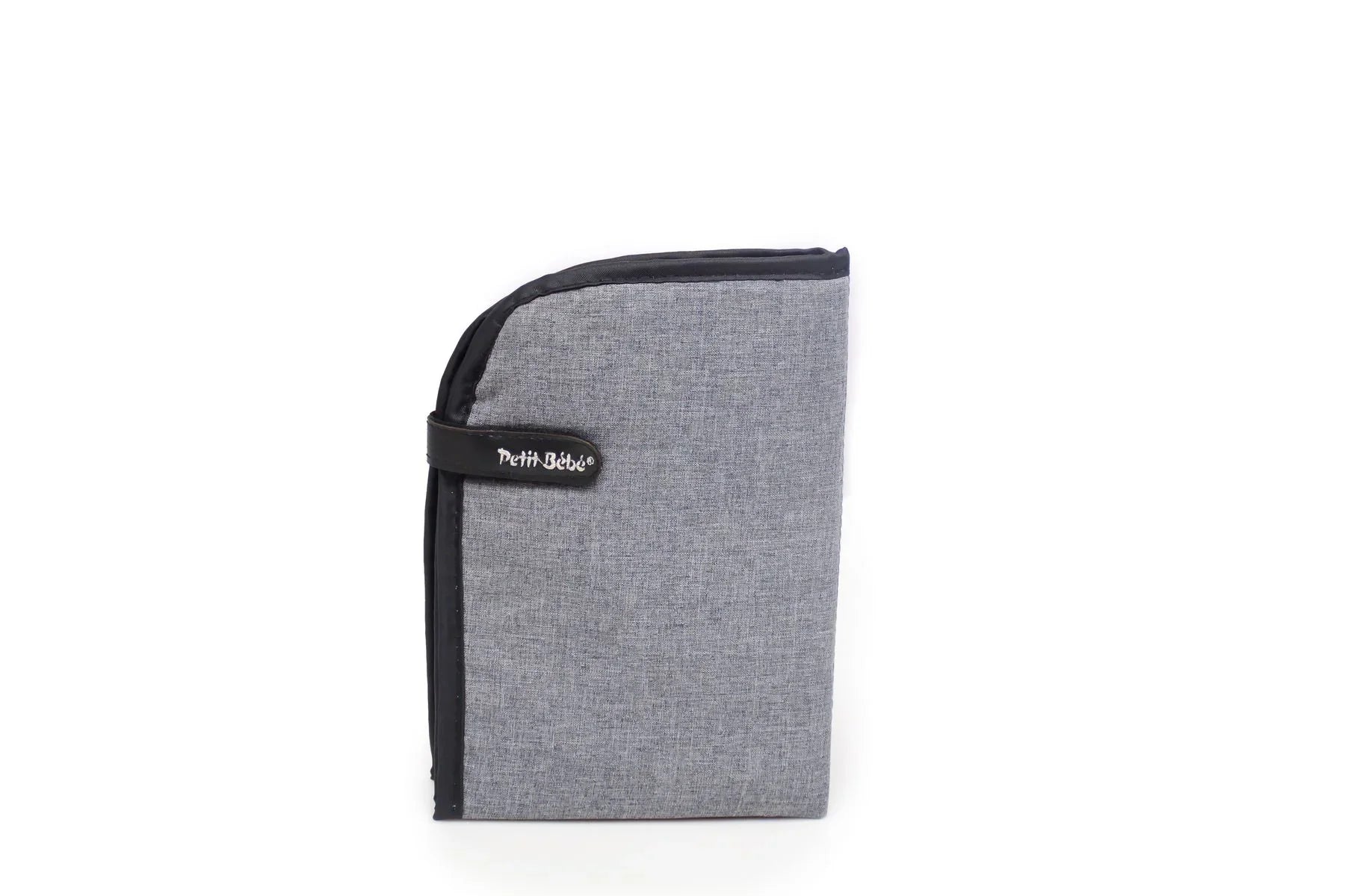 Petit Bebe Baby Diaper Bag Premium – Grey & Black