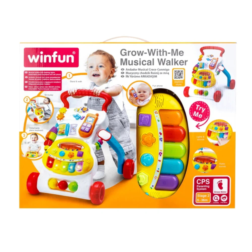 WinFun Puppy With Me Push Activity Walker
