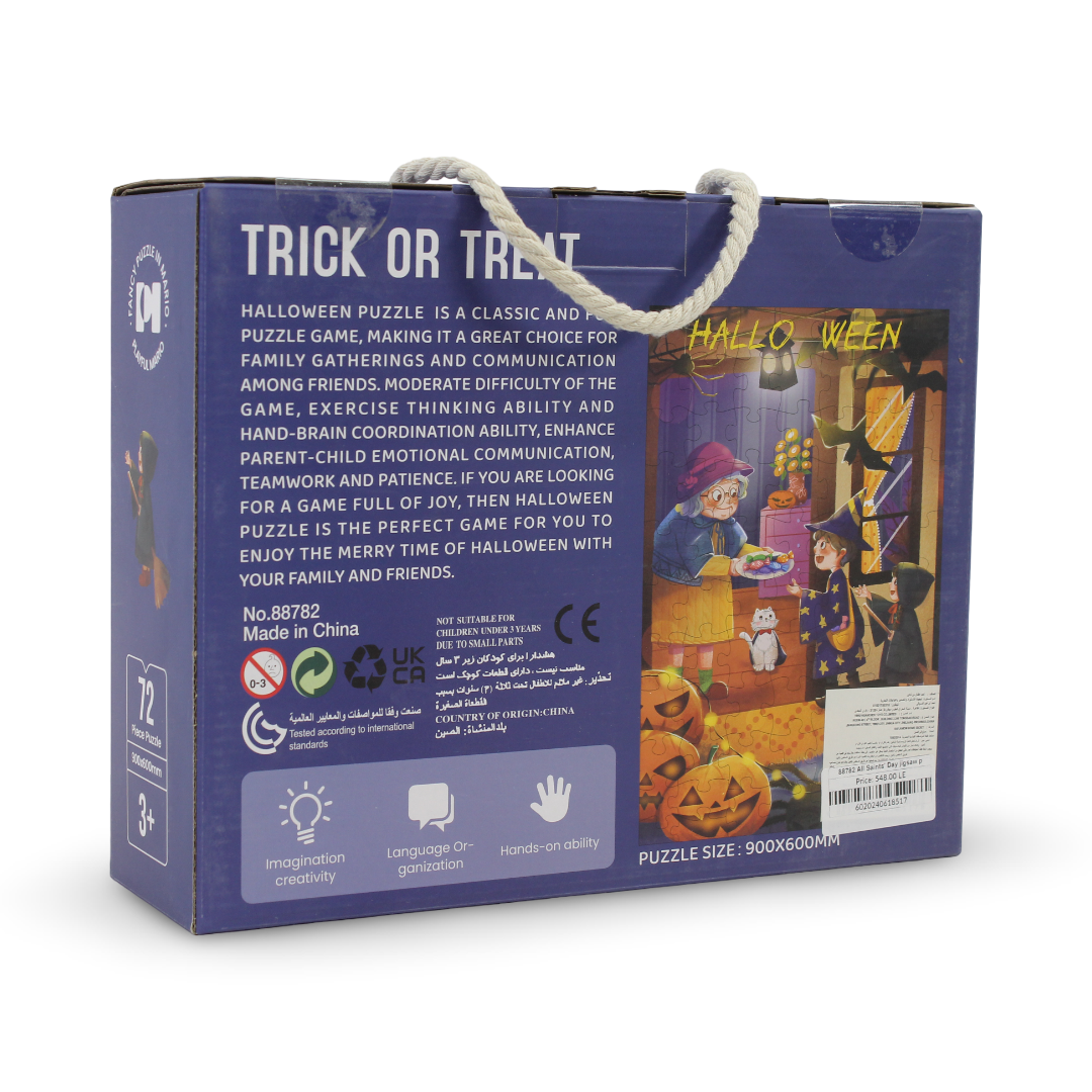 Trick or Treat Jigsaw Puzzle – 72 Pcs