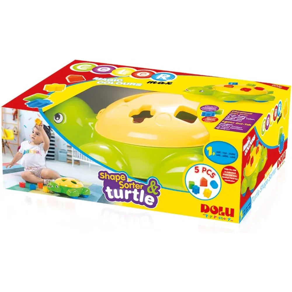 Dolu Shape Sorter Turtle - Toys