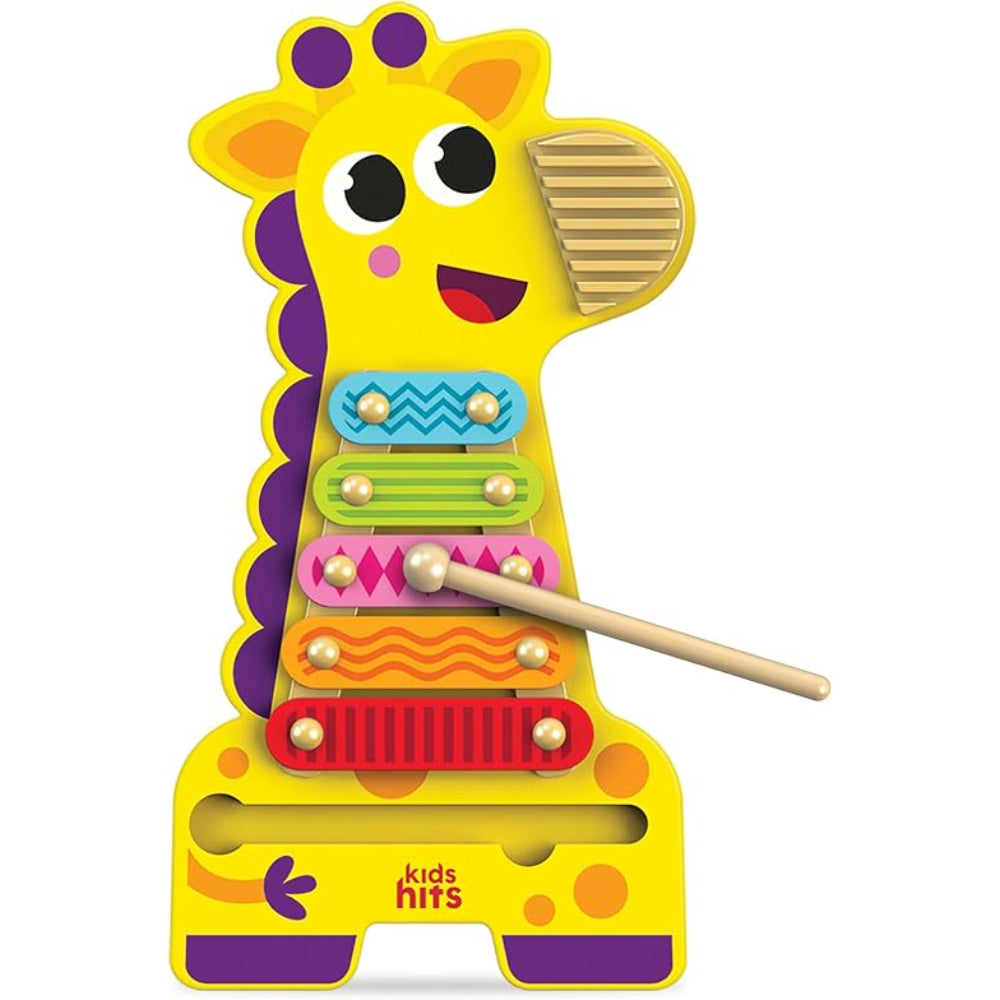 Kids Hits Wooden Giraffe Xylophone - Toys
