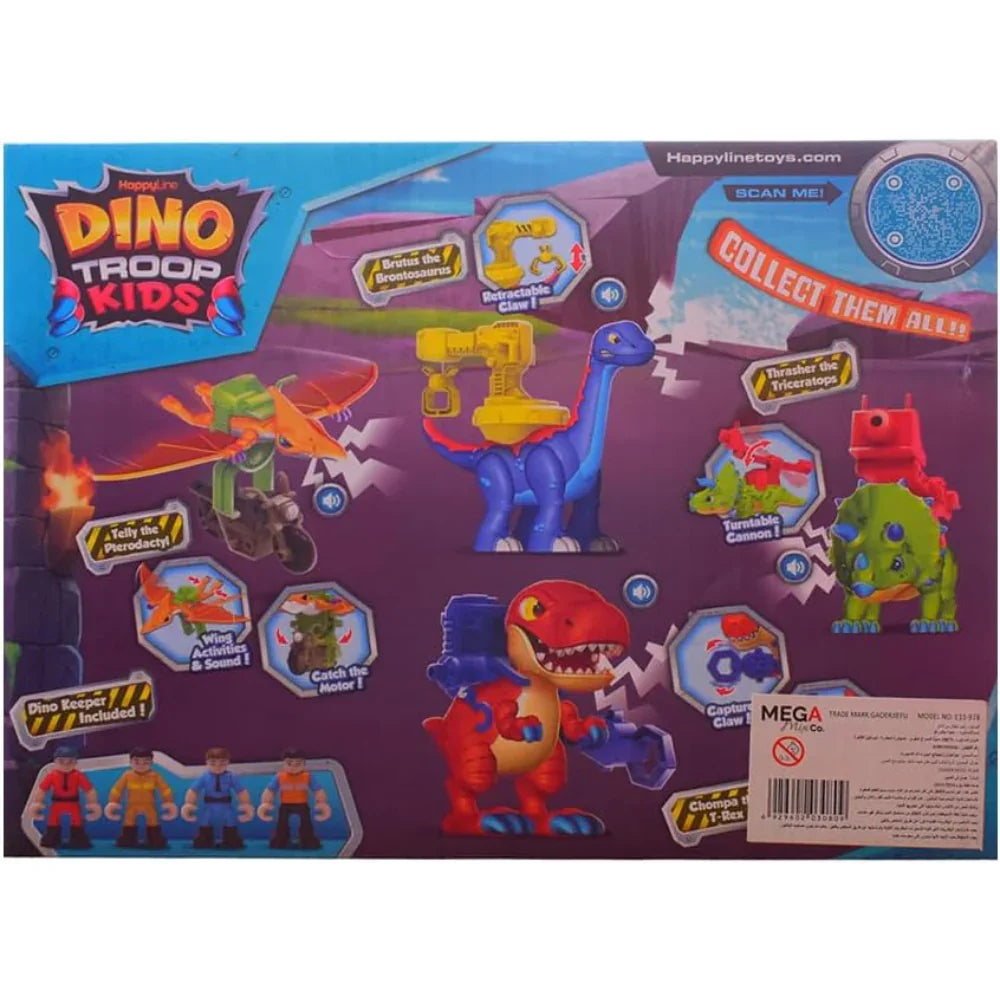Happy Line Dino Troop Kids Pterodactyl with Sound