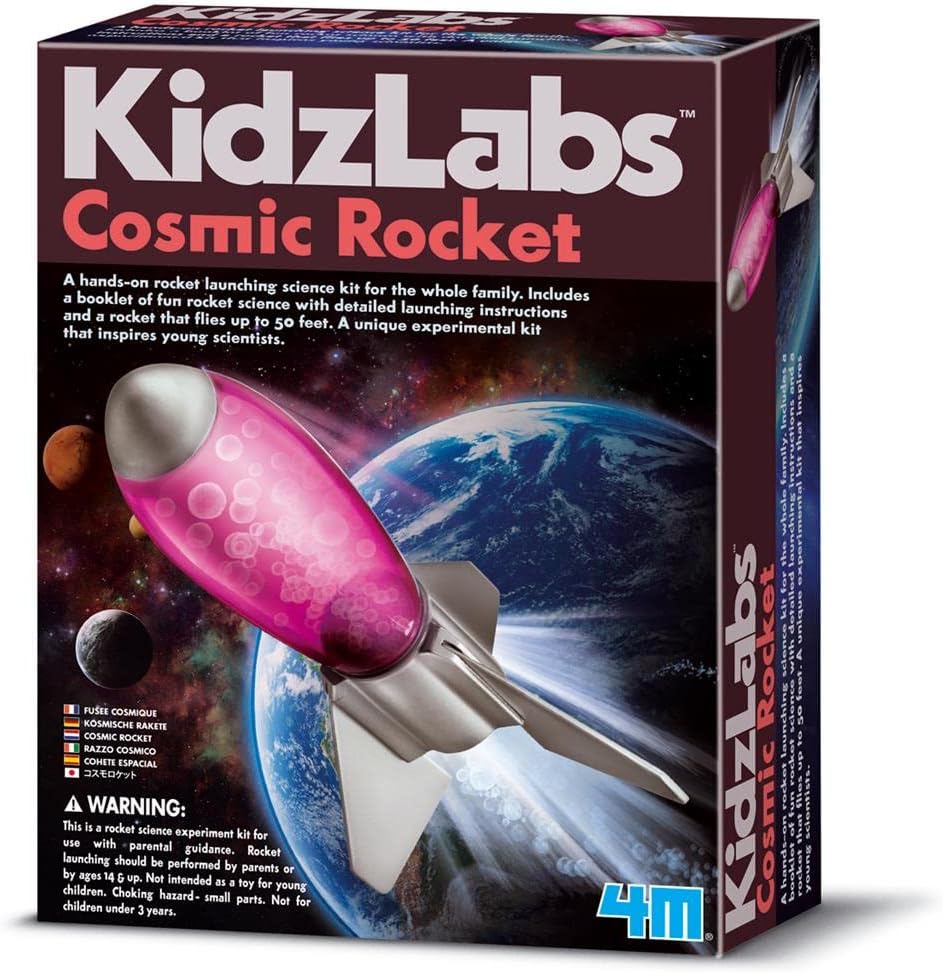 4M Kidzlabs Cosmic Rocket - Toys