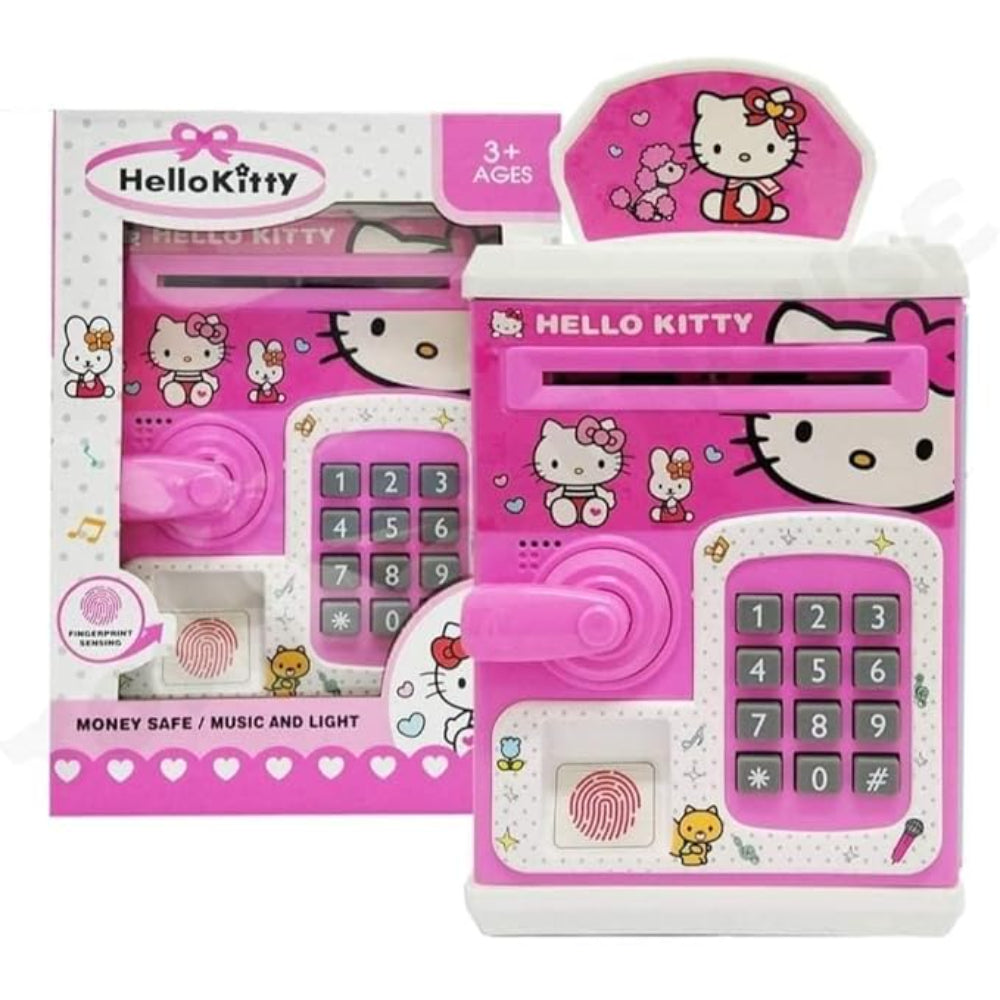Hello Kitty Electronic Money Bank Safe with Fingerprint - Toys - OKO