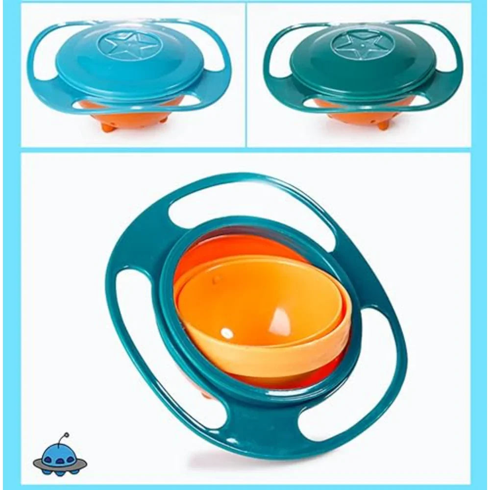Spill-Proof Baby Bowl – Less Mess, More Fun