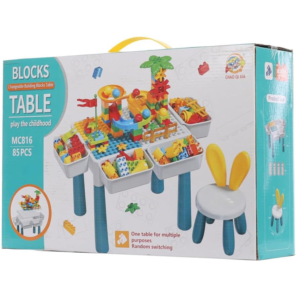 Large Particle Building Block Table