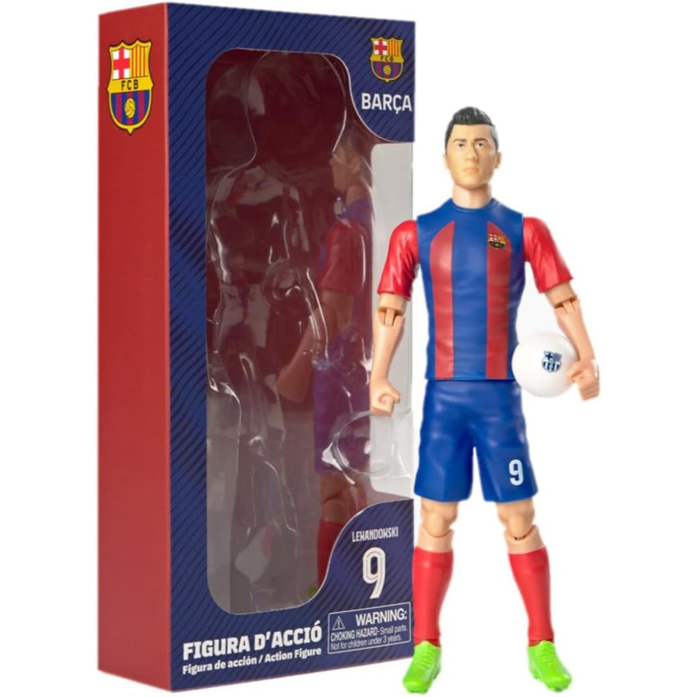 Banbo Toys Sockers FC BarcelonaRobert Lewandowski Action Figure