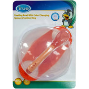 True Stuck Transparent Plate – Red