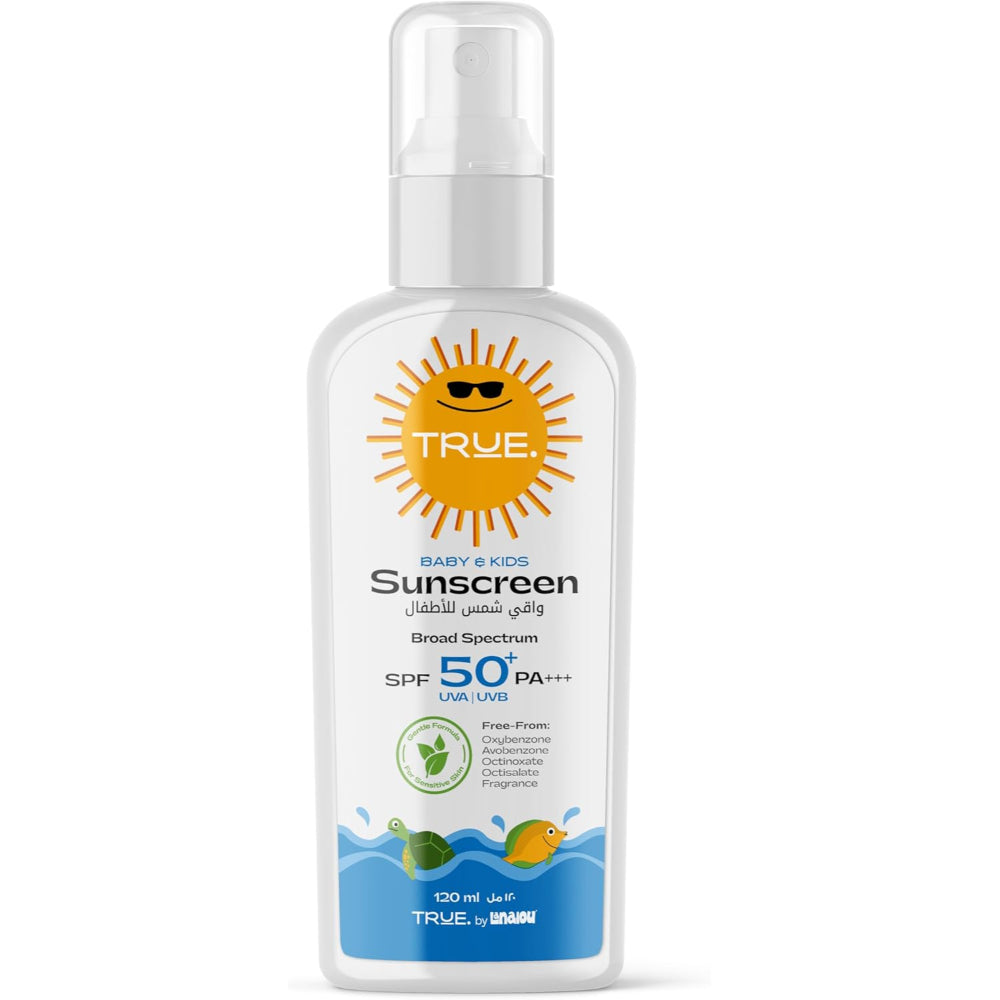 Sunscreen - Baby & Kids Broad Spectrum Sunscreen UVA|UVB SPF 50+ Pa+++ - Baby Essentials - Lanalou