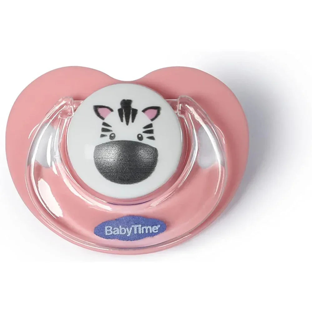 Baby Time Silicone Soother – Pink