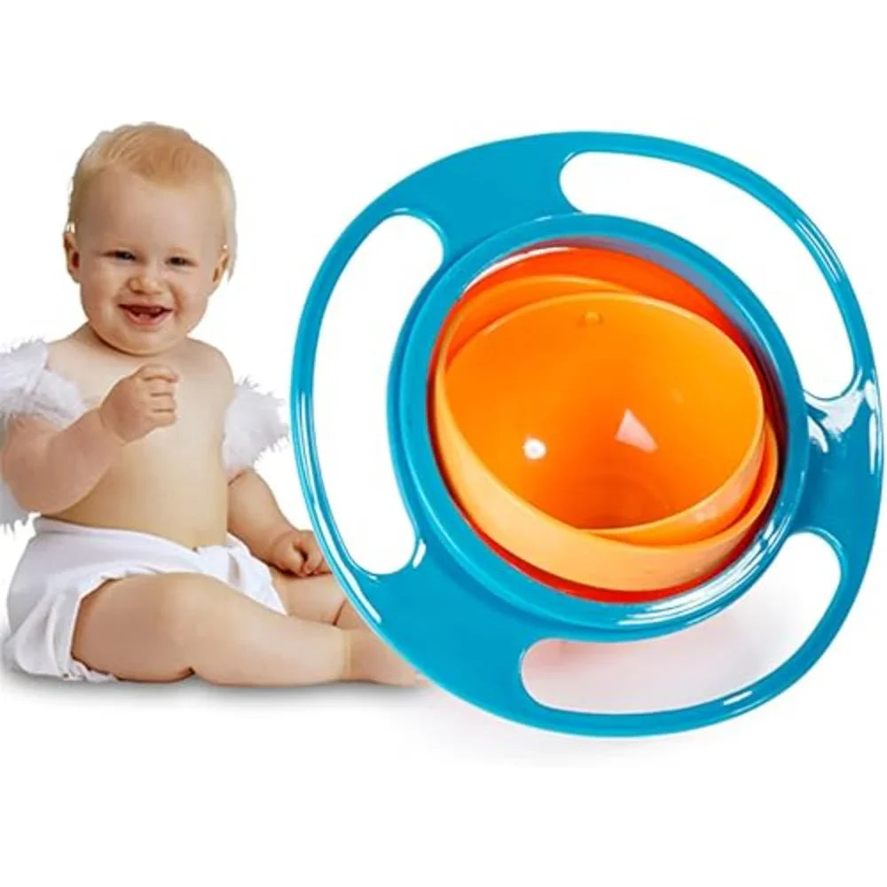 Spill-Proof Baby Bowl – Less Mess, More Fun