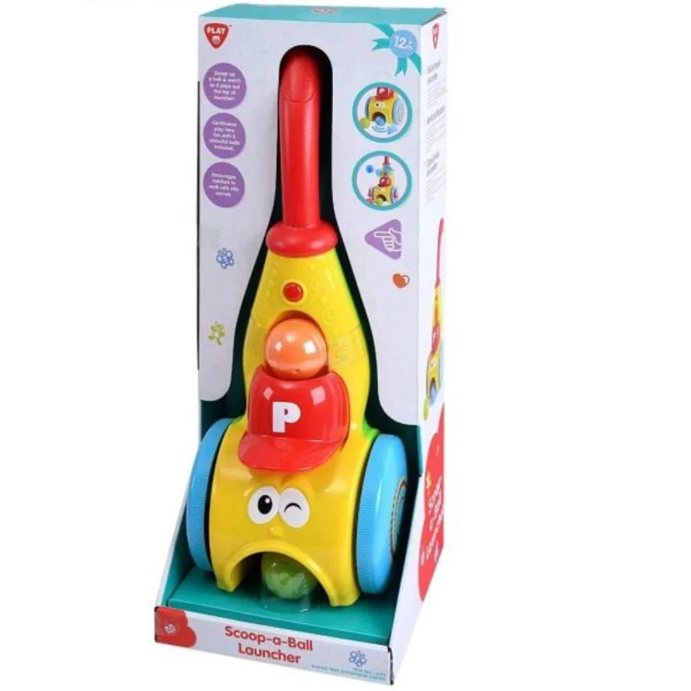 Play Go Scoop-a-Ball Launcher - 12m+ - Toys - Playgo