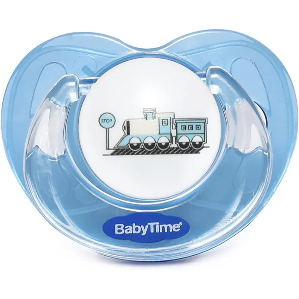 Baby Time Silicone Soother - Blue
