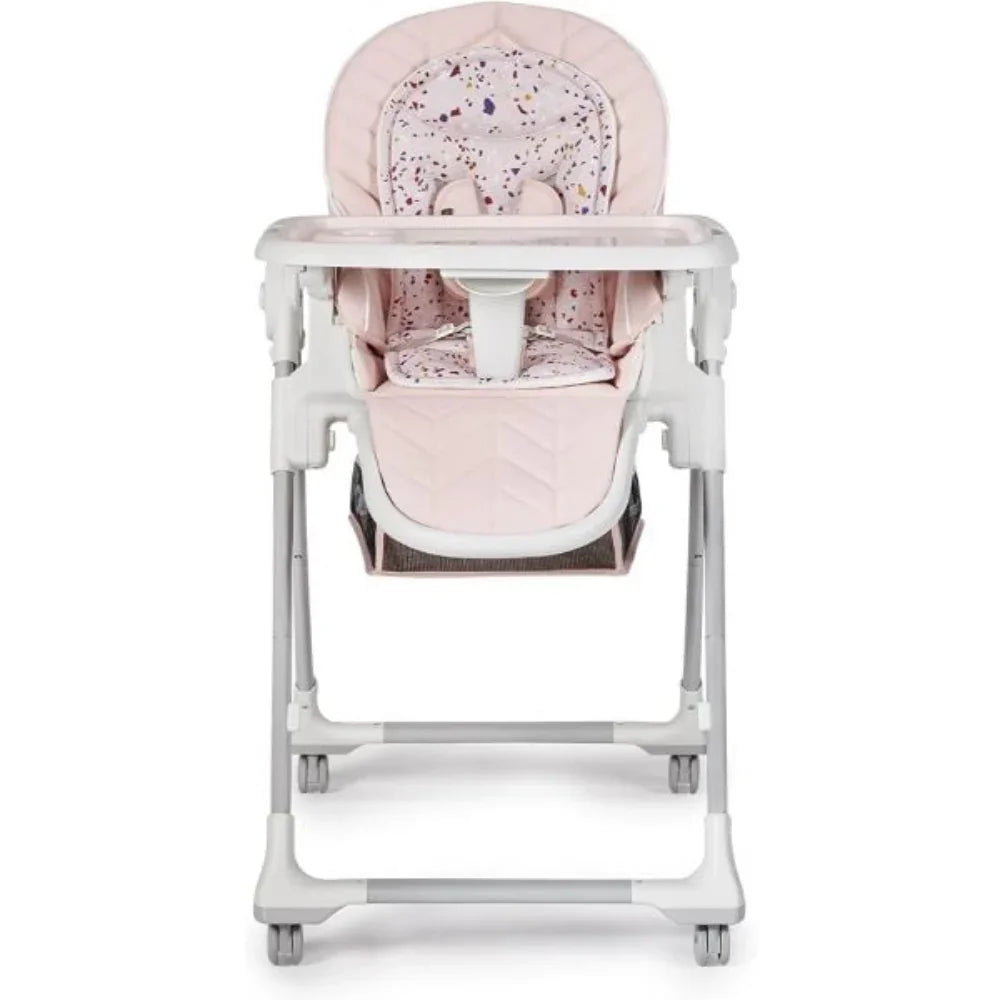 Kinderkraft Baby High Chair Lastree - Pink