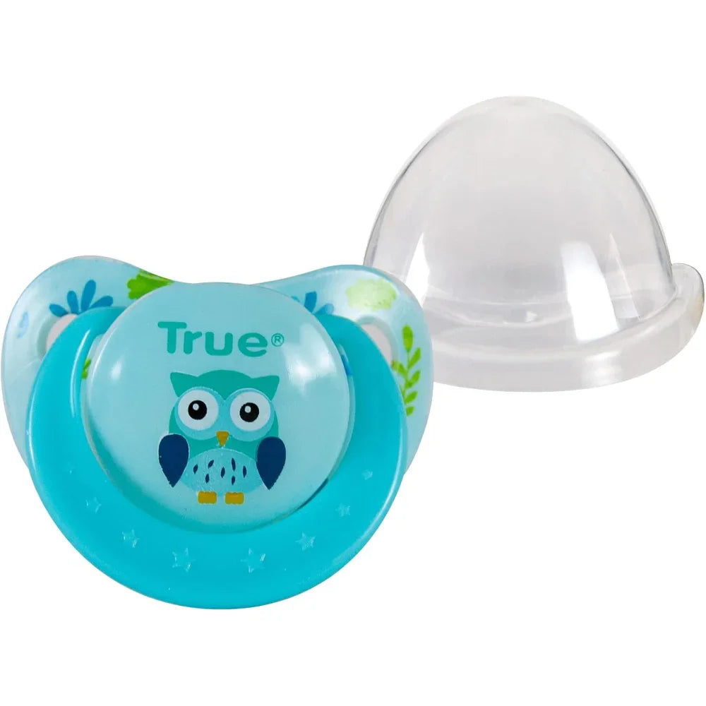 True Silicone Soother 0-6m – Blue