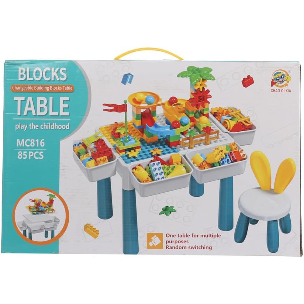 Large Particle Building Block Table