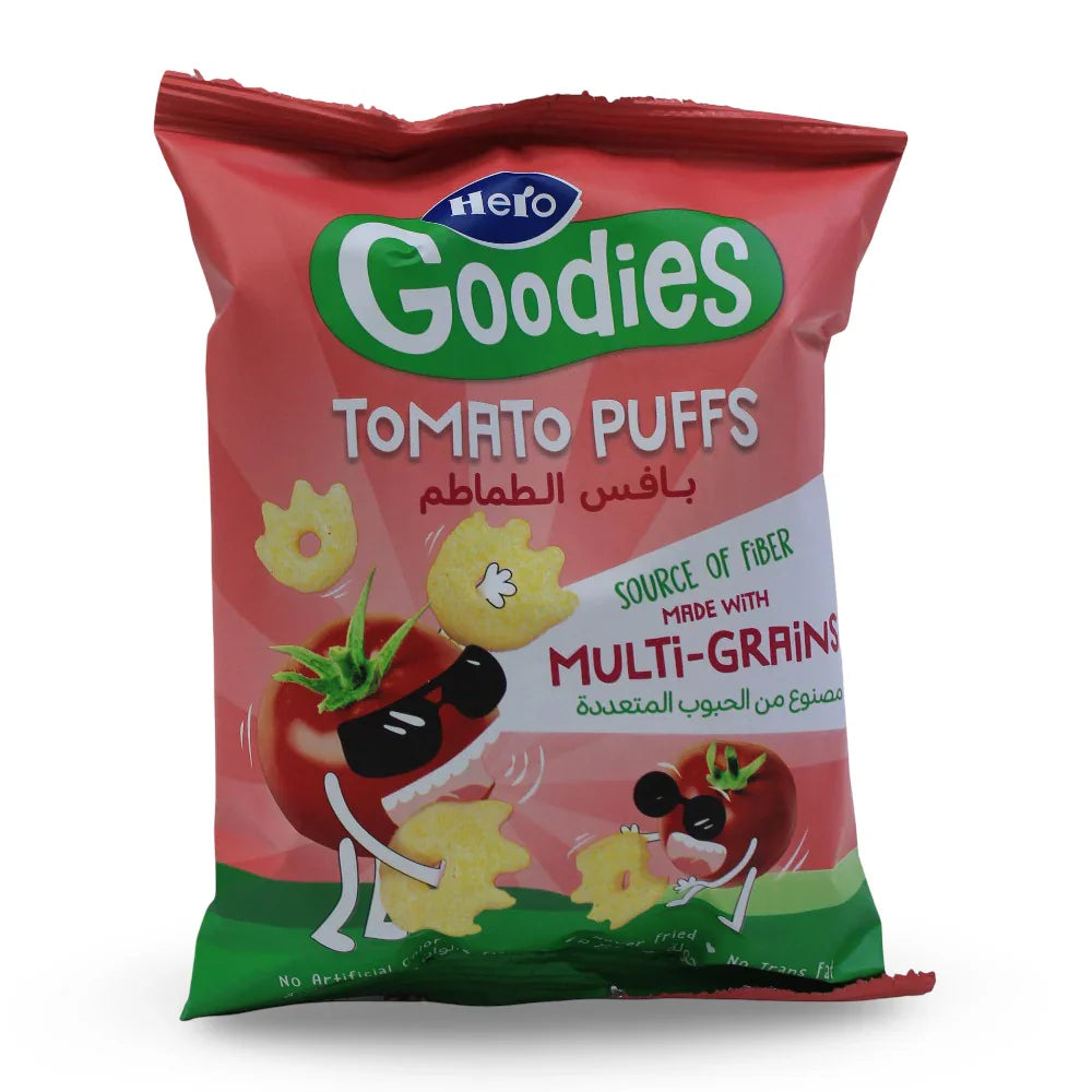 Hero Goodies Tomato Puffs - 30g - Baby Essentials