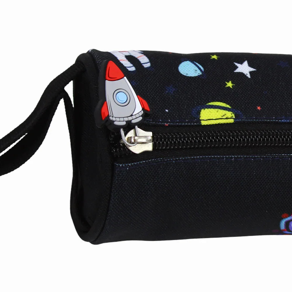 Space Round Pencil Case