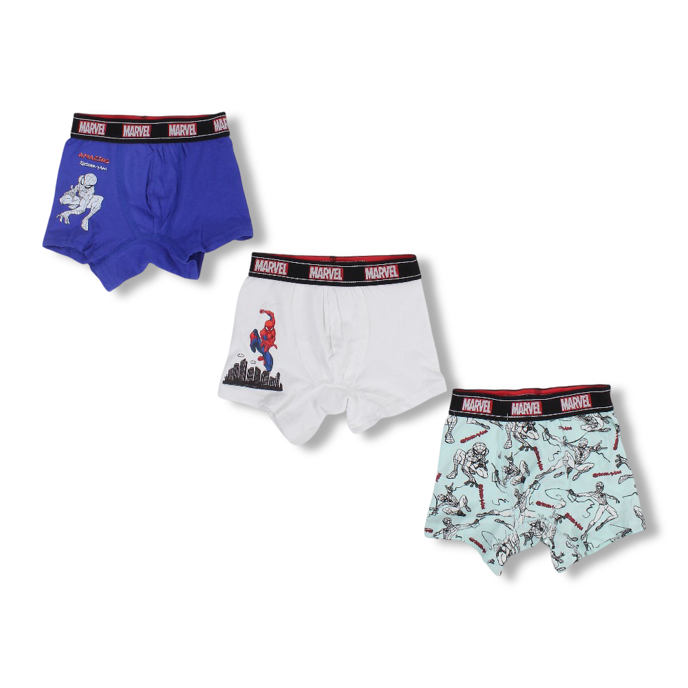 Boys Cotton Boxer Shorts – Multicolor Pack Of 3 - Clothing - MTG